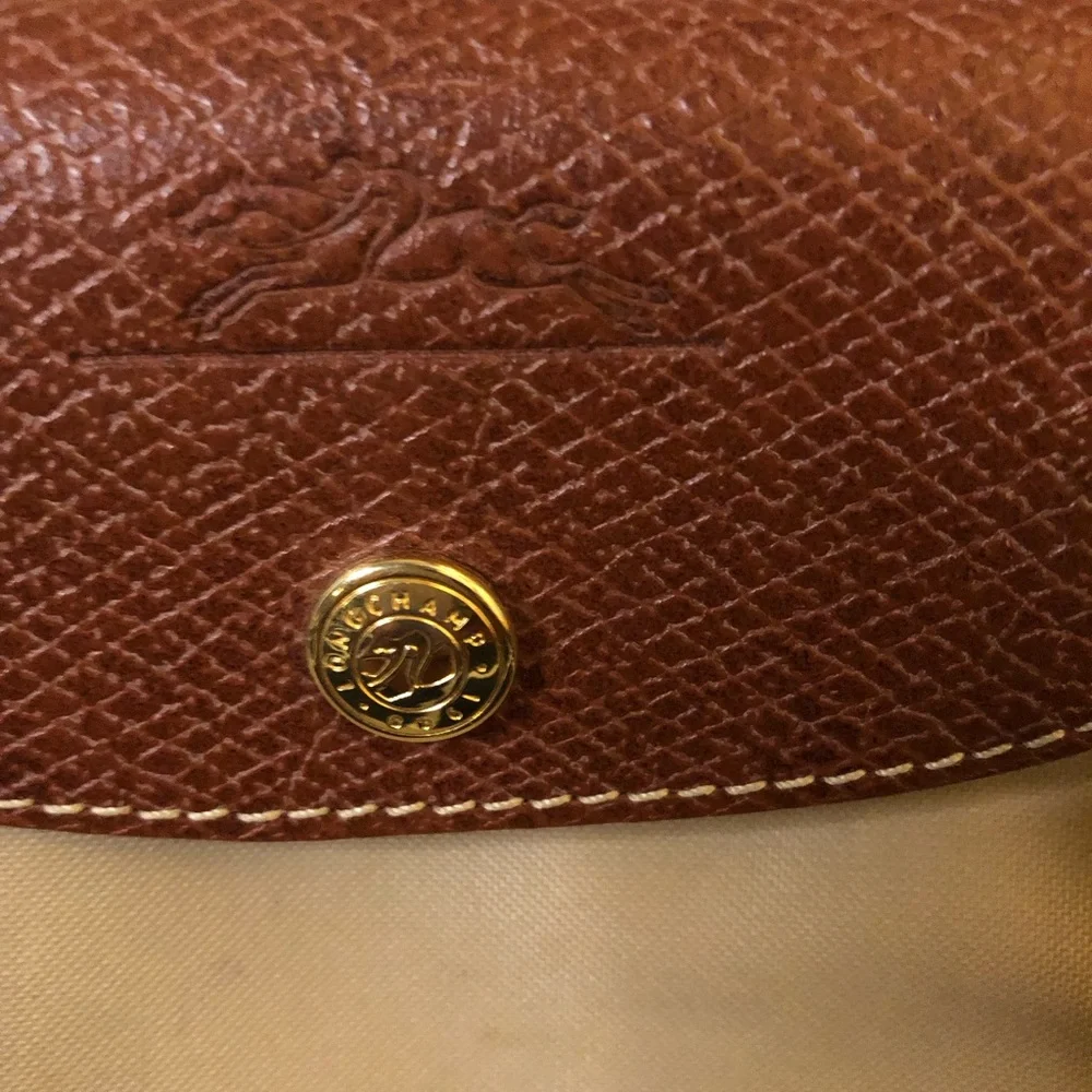 Longchamp Elegant Tan and Brown Women's Bag - Picture 2 of 7